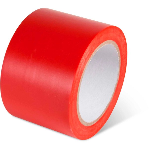 Global Industrial Vinyl Red, 3 in W x 108 in L, 5 Thick 670652RD - main